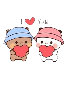 Draggable bear sticker